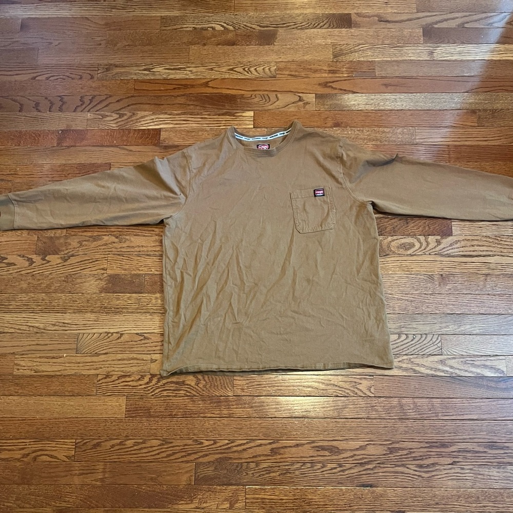 Wrangler Men's Brown Long Sleeve Shirt
